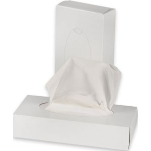 OCEANSOFT Excellent Facial Tissues, 2 laags, wit , 40 doosjes