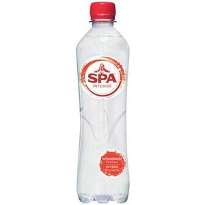 Spa Intense water, fles van 50 cl, pak van 24 stuks