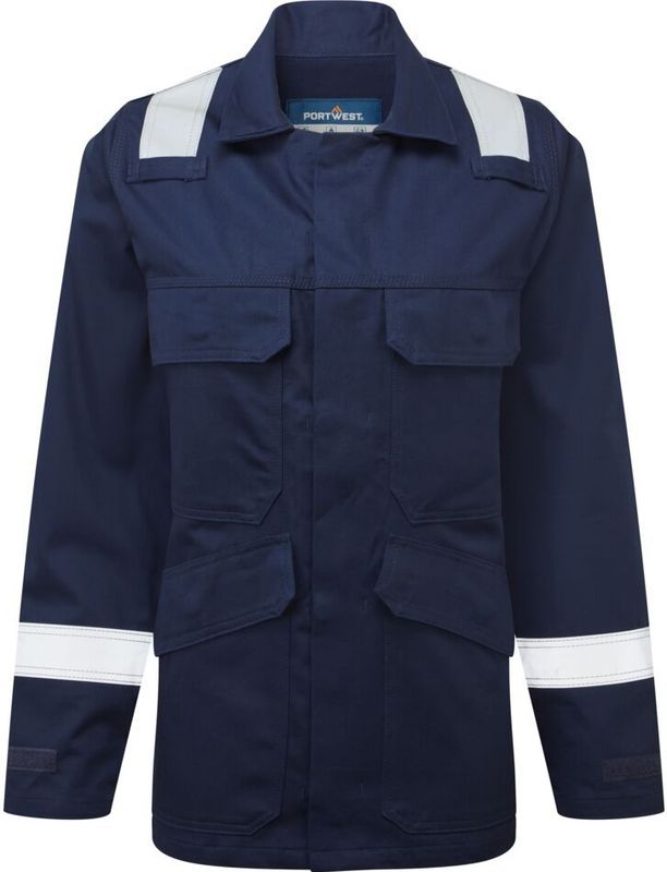 Bizflame Work FR Dames Jack maat L, Navy