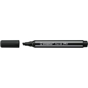 Viltstift STABILO Pen 68/46 Max zwart [5x]
