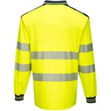 PW3 Hi-Vis Poloshirt Langemouw maat Large, YeNa