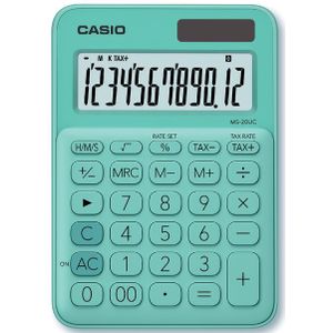 Rekenmachine Casio MS-20UC groen