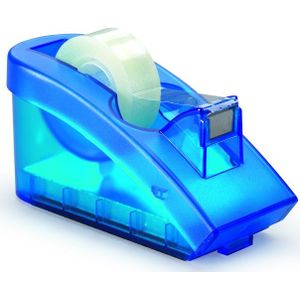 TAPE DISPENSER TREND blauw [6x]