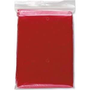 Opvouwbare regenponcho Sprinkle, rood