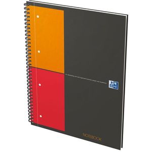 Spiraalblok Oxford International Notebook A4  ruit 5mm