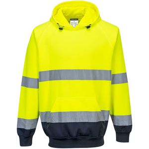 Portwest - B316 - Sweatshirt met Capuchon - Geel/Marine