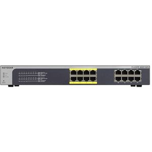 NETGEAR ProSAFE Unmanaged Plus Switch - JGS516PE - 16 Power over Ethernet (PoE) poorten