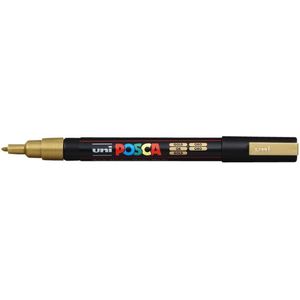 Verfstift Posca PC3M fijn goud