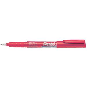 Fineliner Pentel NMF50 fijn rood [12x]