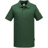 Anitstatisch ESD Poloshirt maat L, "Forest Green"