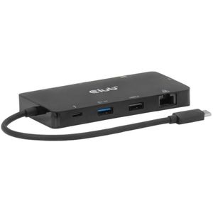 Club 3D - CSV-2552 - USB-C Dual HDMI Hub - 100W - 9 Poorten - 4K Ondersteuning