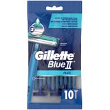 Gillette BlueII Plus Wegwerpmesjes Voor Mannen x10