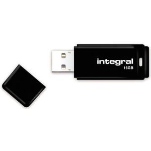 Integral Black - 16GB - USB 2.0 - Zwart