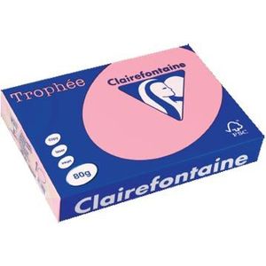 Clairefontaine TrophA(C)e Pastel A4, 80 g, 500 vel, roze