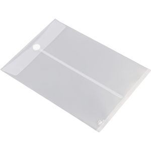 Enveloptas HF2 A4 staand, transparant wit [10x]