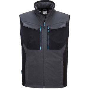 WX3 Softshell Gilet maat XL, Metal Grey