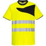 Portwest - PW3 Hi-Vis T-shirt PW213 - Geel/Zwart - 4XL