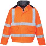 Portwest - Bizflame Rain Hi-Vis Antistatic FR Bomberjack - Oranje
