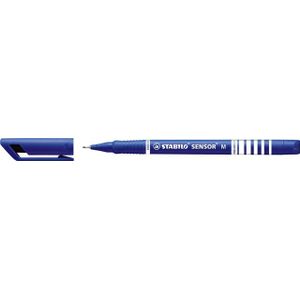 Fineliner STABILO Sensor 187/41 medium blauw [10x]