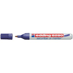 Viltstift edding 8280 onzichtbaar rond 1.5-3mm UV [10x]