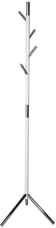 V-part - Staande kapstok Linair - Steel - wit, verchroomd