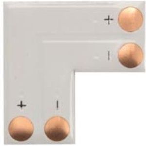 FLEXIBELE PCB CONNECTOR - L-VORM - 8 mm - 1 KLEUR