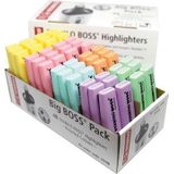 STABILO BOSS ORIGINAL Pastel markeerstift, pak van 48 stuks in geassorteerde kleuren