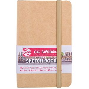 Schetsboek Talens Art Creation kraft 9x14cm 140gr 80vel