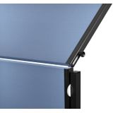 Legamaster PREMIUM PLUS mobiel inklapbaar workshopbord blauw-grijs