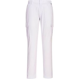 Stretch Slim Fit Combat Broek maat 36, White