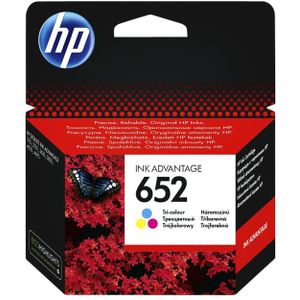 Inktcartridge HPF6V24AE 652 kleur
