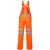 Hi-Vis Amerikaans Overall RIS maat Large, Orange