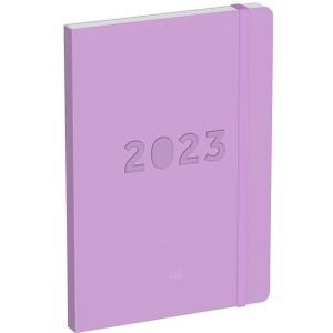 Agenda 2023 Office A5 QC Colour 7dagen/2paginas lilac lavender