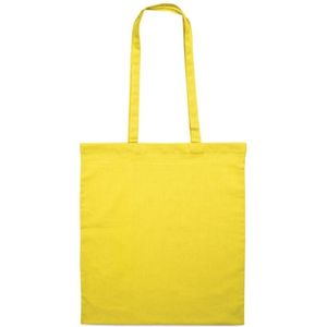 Katoenen boodschappentas Cottonel colour +, geel