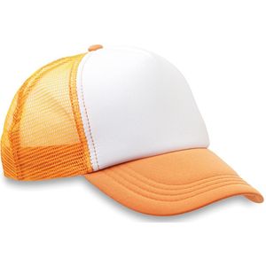 Truckers baseball cap Trucker cap, neon oranje