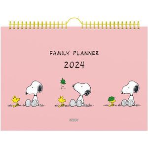 Familiekalender 2024 Lannoo Peanuts 310x220