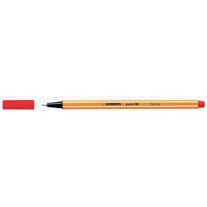 STABILO point 88 fineliner, rood