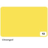 Fotokarton Folia 2-zijdig 50x70cm 300gr nr12 citroengeel [10x]
