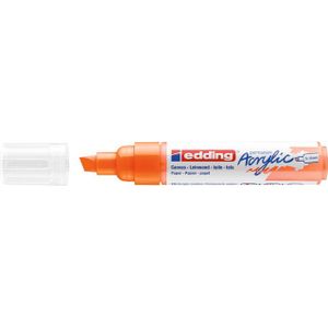 Acrylmarker edding e-5000 breed neon oranje