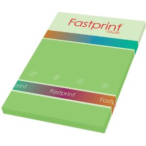 Kopieerpapier Fastprint A4 160gr helgroen 50vel