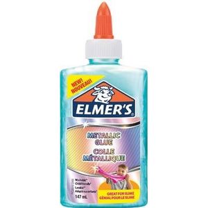 Elmer's metallic lijm, flacon van 147 ml, groenblauw