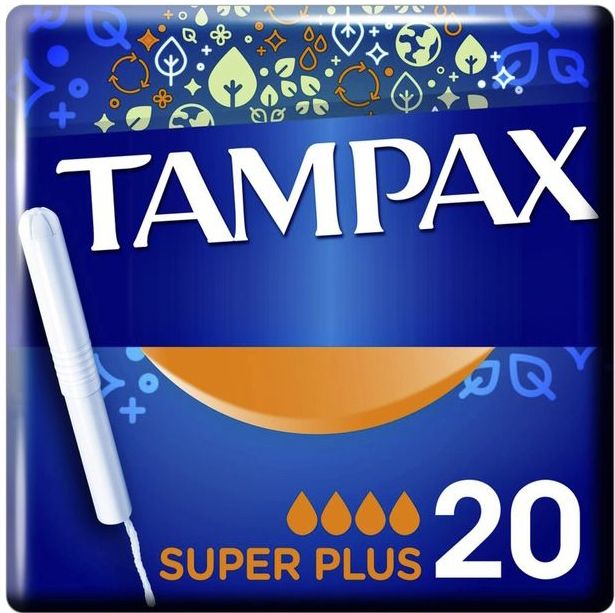 Tampons TAMPAX Cef Super Plus 20 stuks