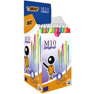 Balpen Bic M10 Colors Limited Edition medium assorti [50x]