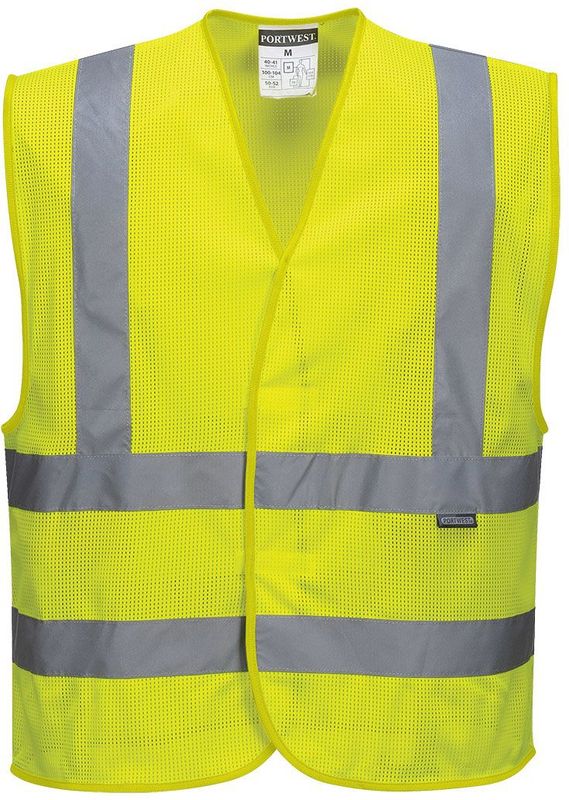MeshAir Vest maat 4X/5X, Yellow