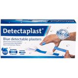 Waterafstotende blauwe pleister Detectaplast 180x20mm 100 stuks