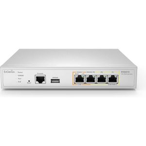 EnGenius - ESG610 - SD-WAN Beveiligingsgateway - Quad Core 2.2GHz - 4x 2.5G Poorten - Firewall