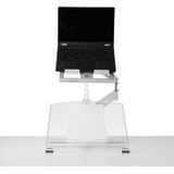 R-GO Laptop/Tablethouder Zilv