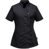 Medisch Tuniek Korte Mouw maat 4XL, Black