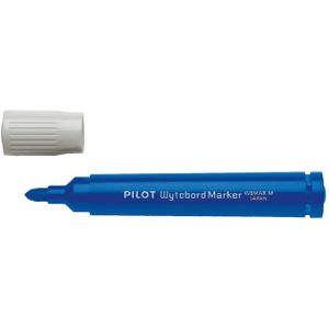 Viltstift PILOT 5071 whiteboard WBMAR rond medium blauw [12x]