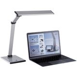 Bureaulamp Hansa led Slim zilvergrijs